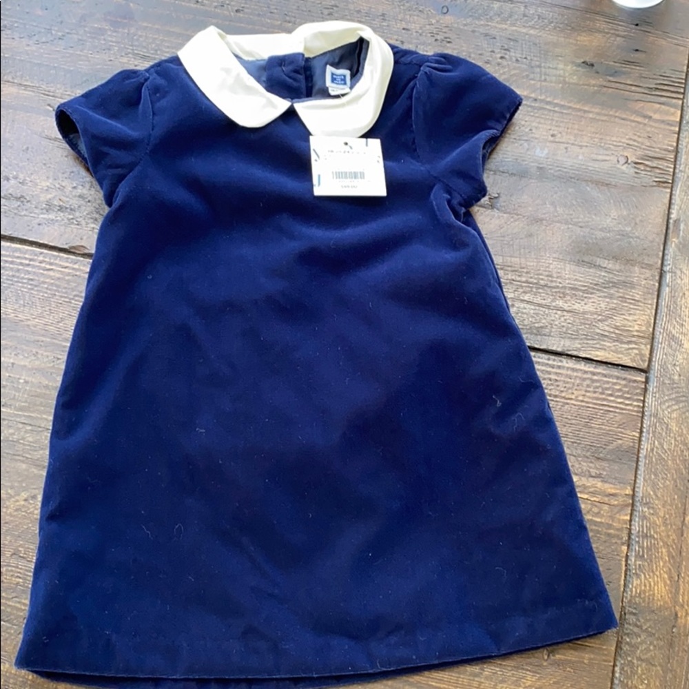 NWT Janie and Jack Dark Blue Dress